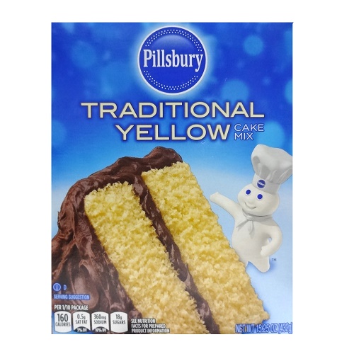 Pillsbury Cake Mix 15.25oz Trad Yellow-wholesale Pillsbury Cake Mix 15.25oz Trad Yellow-wholesale