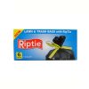 Riptie Trash Bags 6ct 33 Gallons