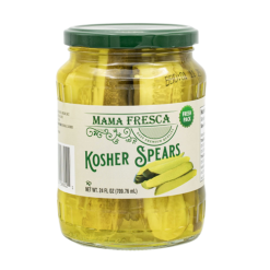 Mama Fresca Kosher Spears 24oz-wholesale