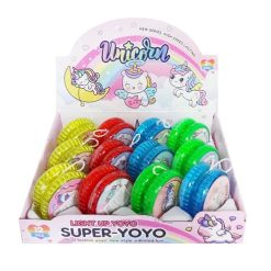 Toy Super Yo Yo Unicorn Asst-wholesale