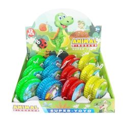 Toy Super Yo Yo Dinosaur Asst Clrs-wholesale