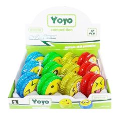 Toy Super Yo Yo Emoji Asst Clrs-wholesale