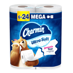 Charmin Bath Tissue 208ct 6pk Ultra Soft-wholesale