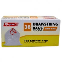 Ri-Pac Tall Kitchen Bags 38ct 13gl