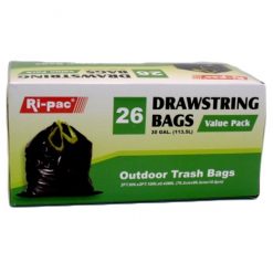 Ri-Pac Outdoor Trash Bags 26ct 30gl