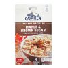 Quaker Instant Oatmeal 8ct Maple & Brwn-wholesale