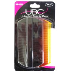 Plastic Fine Comb 3pc-wholesale