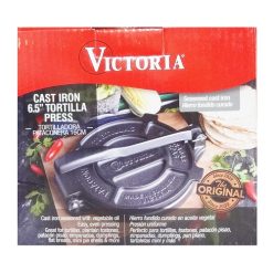 Victoria Tortilla Press 6.5in Black-wholesale