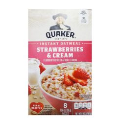 Quaker Instant Oatmeal 8ct Strawberry &-wholesale