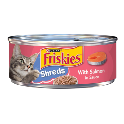 Purina Friskies Shreds Salmon 5.5oz-wholesale