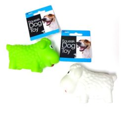 Pet Dog Toy Squeaky Sheep Asst Clrs-wholesale
