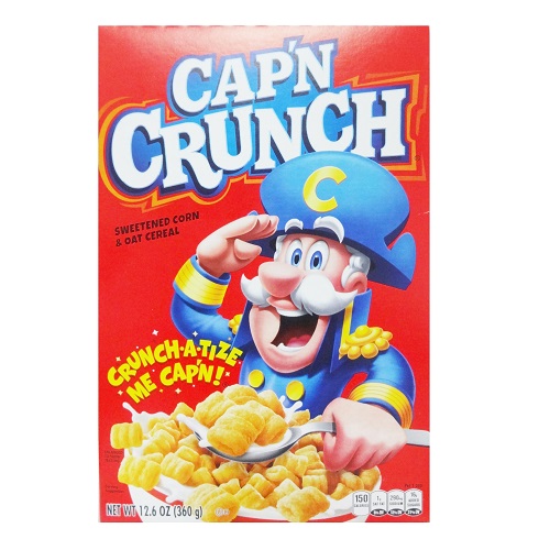 CapN Crunch Cereal 12.6oz-wholesale CapN Crunch Cereal 12.6oz-wholesale