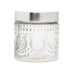 Glass Jar Round W-Lid 25.5oz-wholesale
