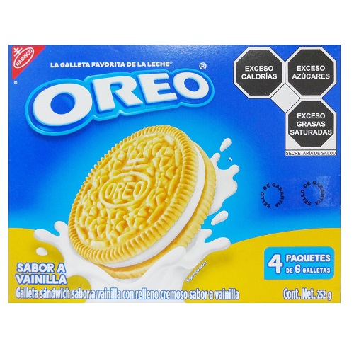 Nabisco Oreo Cookies 252g Vanilla-wholesale - SmartLoadUsa.com - Online ...