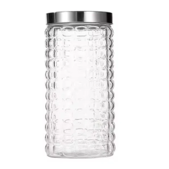Glass Jar W-Lid 54.4oz-wholesale