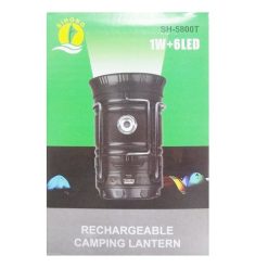 Camping Lantern Rechargeable 1W+6LED-wholesale