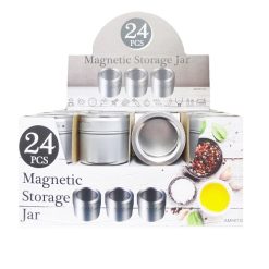 Storage Jar Magnetic 3.4oz-wholesale