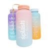 Splash Water Bottle 34oz Asst Clrs-wholesale