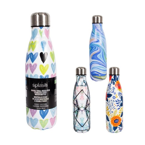 Splash Dbl Wall Insulated 16.9 Asst Dsgn-wholesale Splash Dbl Wall Insulated 16.9 Asst Dsgn-wholesale