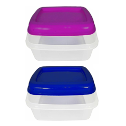 Storage Container 1pc 5 Ltrs Ast Clr Lid-wholesale