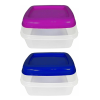 Storage Container 1pc 5 Ltrs Ast Clr Lid-wholesale