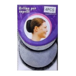Hair Net 4pk Black-wholesale