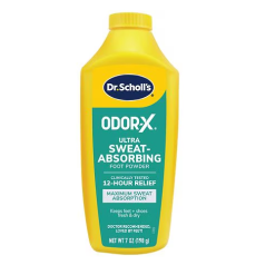 Dr. Scholls Foot Pwdr 7oz Sweat Absorbin-wholesale