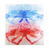 New Year Glasses Heart Shaped Asst Clrs-wholesale