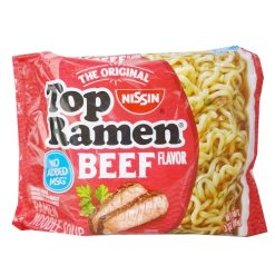 Nissin Top Ramen 3oz Beef-wholesale