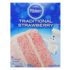 Pillsbury Cake Mix 15.25oz Trad Strawbrr-wholesale