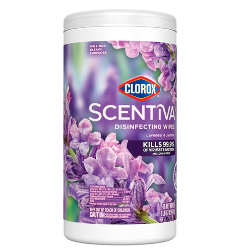 Clorox Disinf Wipes 75ct Lavender-wholesale Clorox Disinf Wipes 75ct Lavender-wholesale