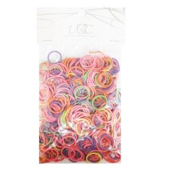 Hair Rubber Bands Asst Clrs-wholesale