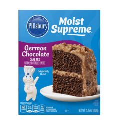 Pillsbury Cake Mix German Choc 15.25oz-wholesale
