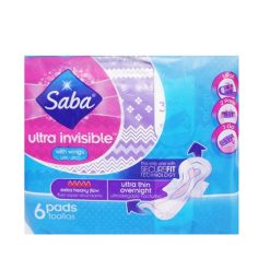 Saba Maxi Pads 6ct Ultra Thin-wholesale