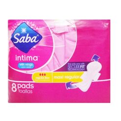 Saba Maxi Pads 8ct Regular-wholesale