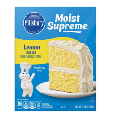 Pillsbury Cake Mix Lemon 15.25oz-wholesale