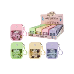 Wish Hand Sanitizer 1.2oz W-Holder Asst-wholesale