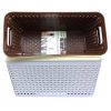 Storage Basket 11.8 X 5.3 X 4.7in Asst C-wholesale
