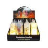 X-Mas Candle Flameless 7in Asst-wholesale