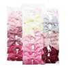 Hair Clips 6pk W-Bow Asst Clrs-wholesale Hair Clips 6pk W-Bow Asst Clrs-wholesale