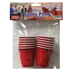 Pong Game Cups Mini Set 12 Cups-wholesale