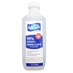 Wish Rubbing Alcohol 99% 12oz-wholesale