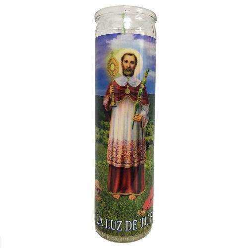 Candle 8in San Ramon White-wholesale Candle 8in San Ramon White-wholesale