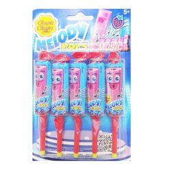 Chupa Chups Melody Pops 5pk Strawberry-wholesale