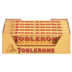 Toblerone 100g Milk Choc W-Hny & Almond-wholesale