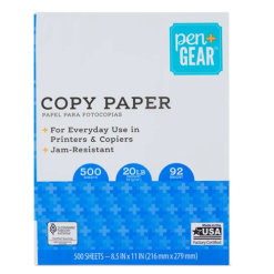 Pen Gear Copy Paper 8.5X11in White-wholesale