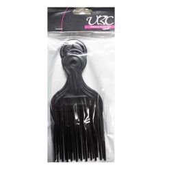 Hair Pick Comb 3pk Black-wholesale