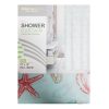 Shower Curtain 70 X 70 Sea Shells-wholesale