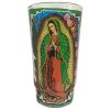 Candle 6in Nstr Sra De Guadalupe Green-wholesale Candle 6in Nstr Sra De Guadalupe Green-wholesale