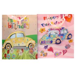 Gift Bags Happy Birthday Md Asst-wholesale